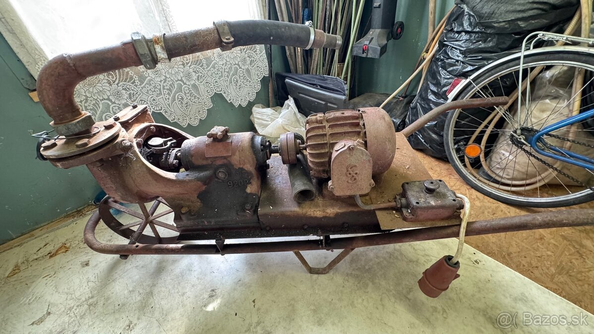 Čerpadlo na vodu výkonné, tzv.fúrikové - 5