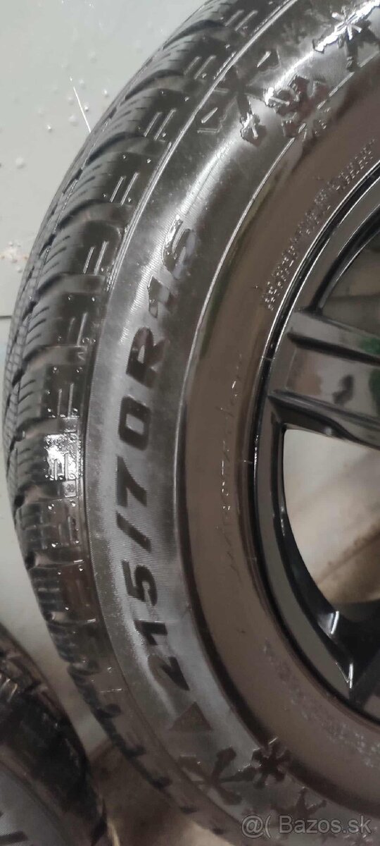 Elektróny 215/70 R16 5×114,3 + Zimné pneumatiky - 5