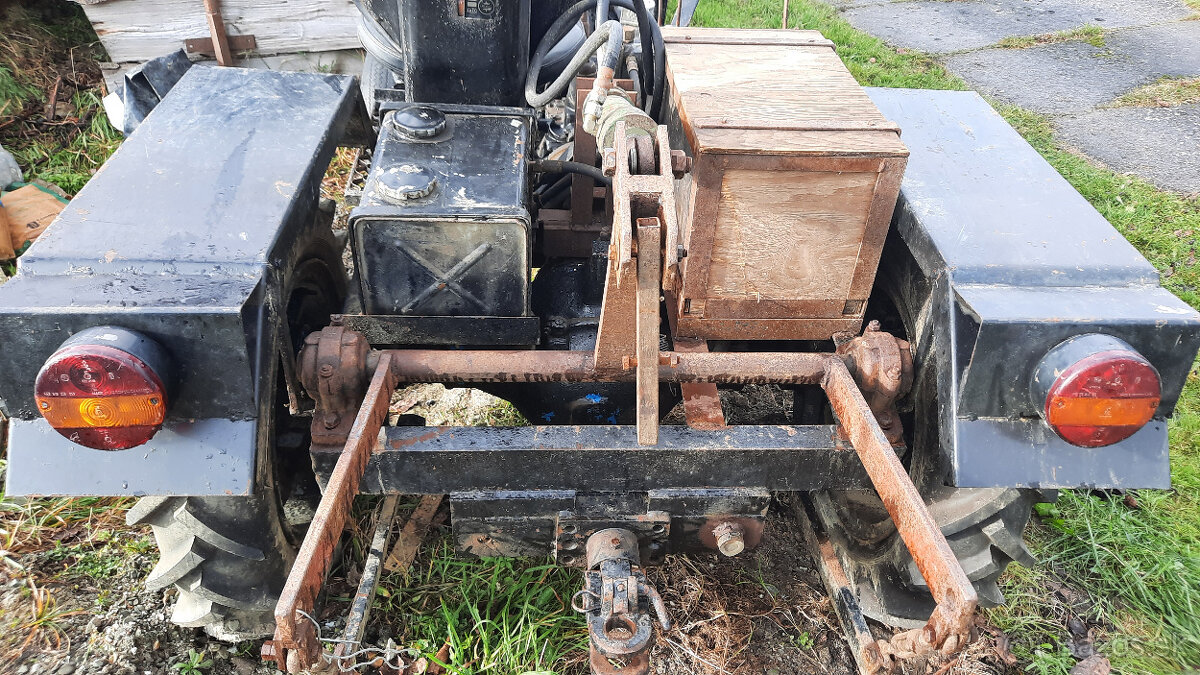 Malotraktor domácí výroby - 5