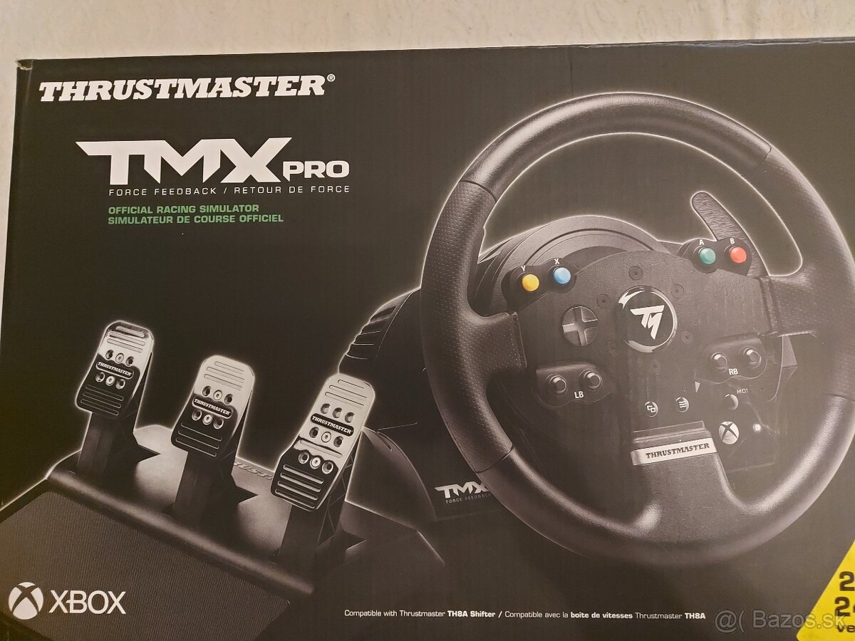 Thrustmaster TMX PRO volant + pedále a riadiaca páka - 5