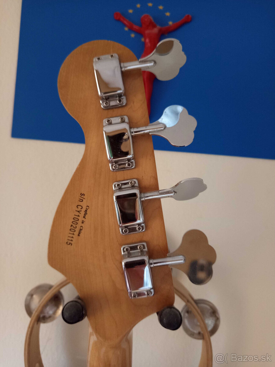 basgitara Squier by Fender Jazz Bass (Affinity)+ púzdro - 5