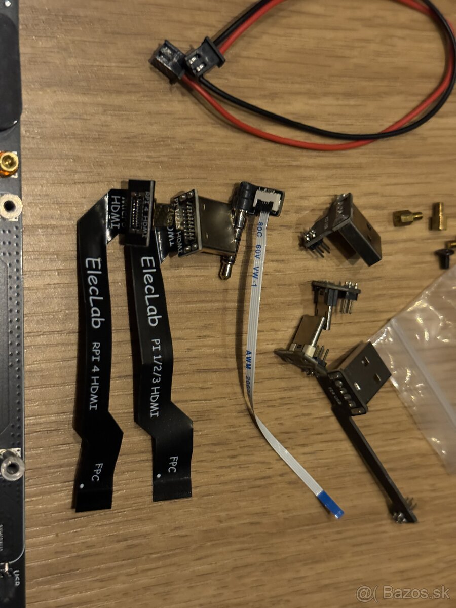 Predám 7.4” HDMI LCD displej ElecLab s dotykom – 1280×400 px - 5