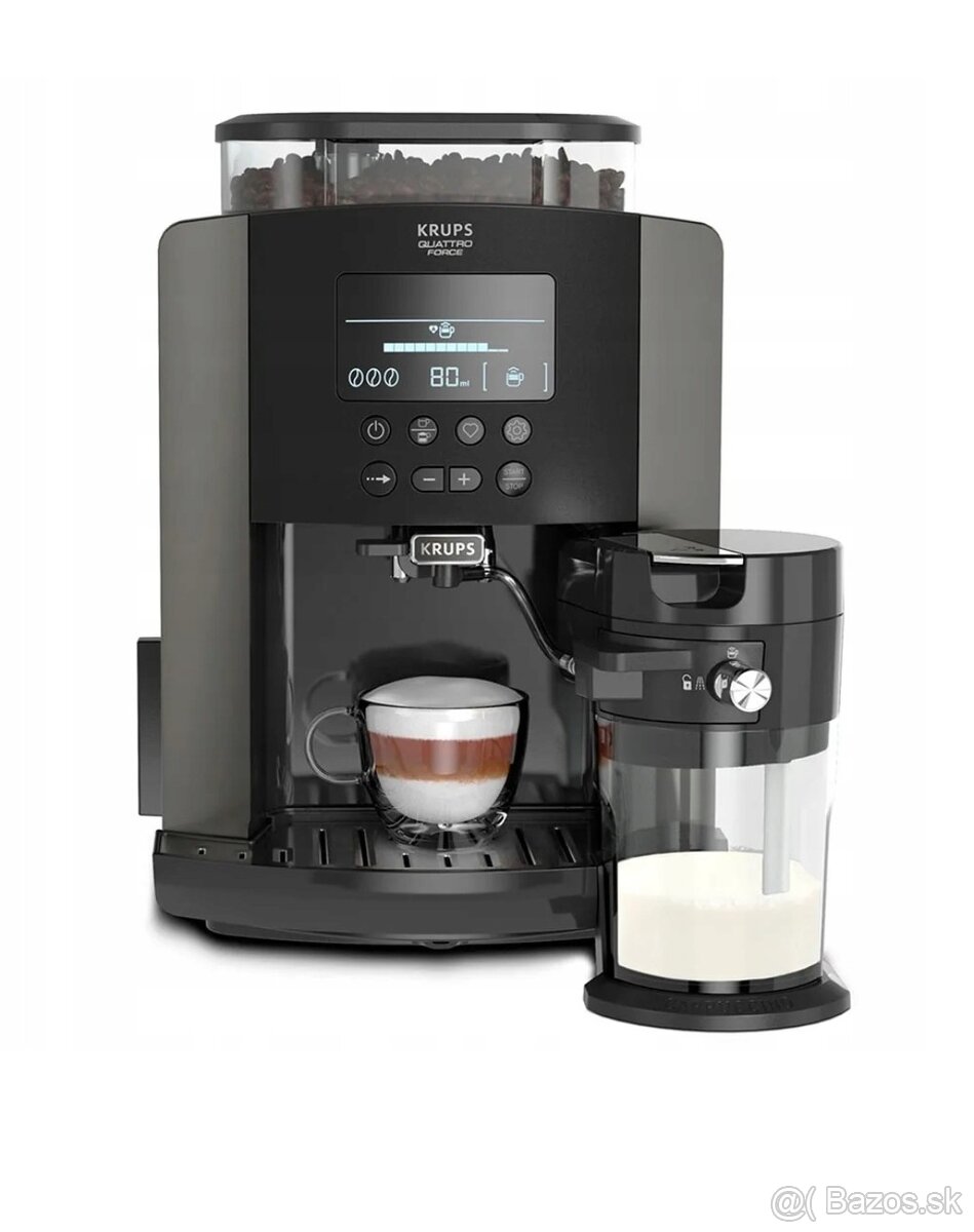 Predám automatický kávovar Krups Arabica Latte - 5