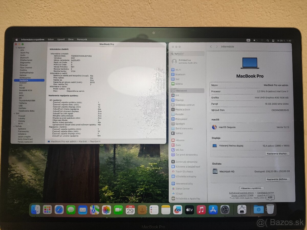 MacBook Pro 15" 2018 | i7 • 16GB • 256GB - 5
