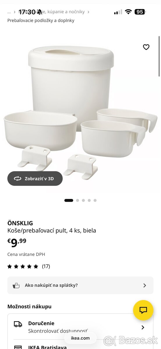 Prebaľovací pultík + príslušenstvo - 5