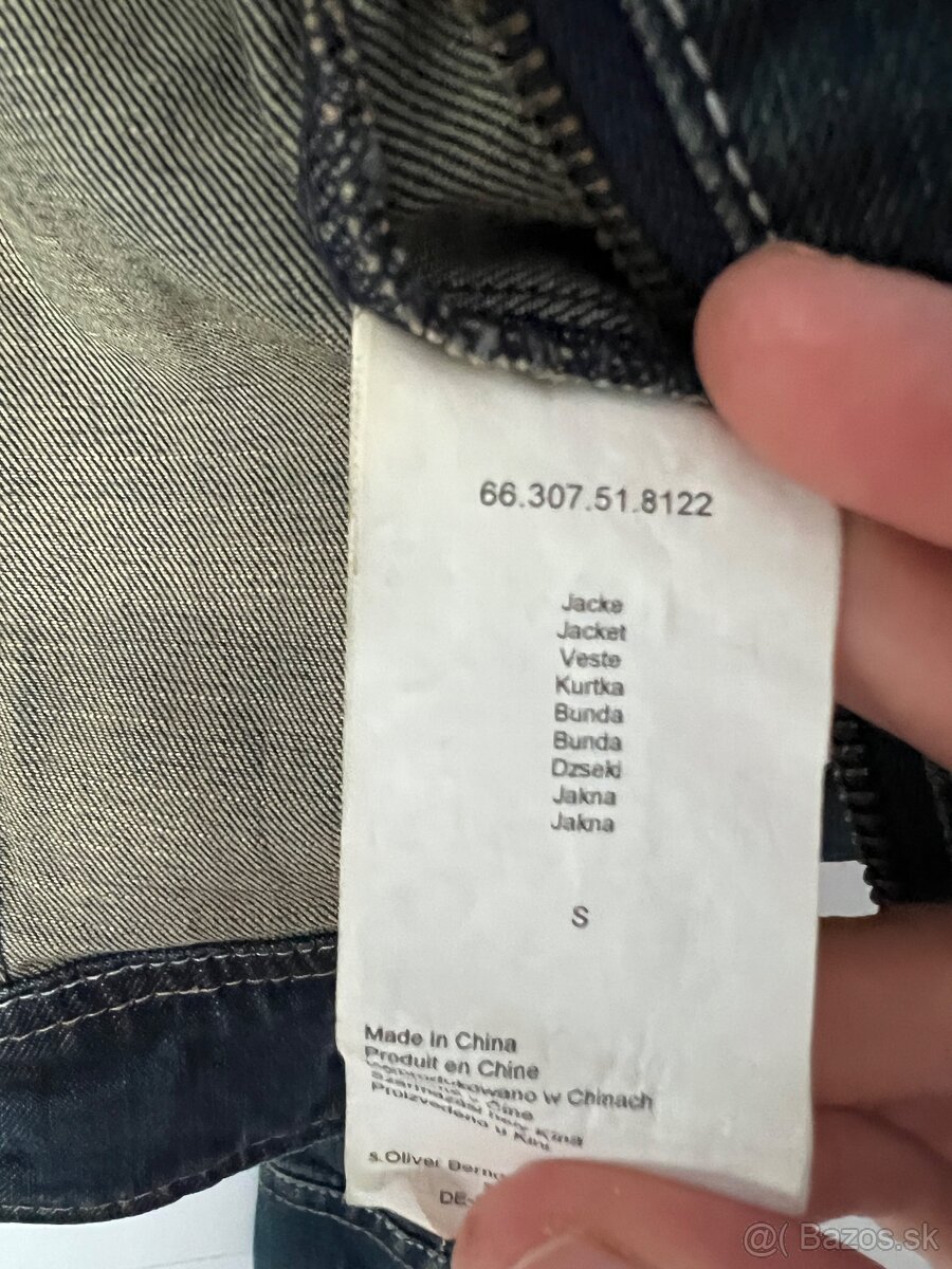 Džínsová dievčenská bunda s.Oliver - 5