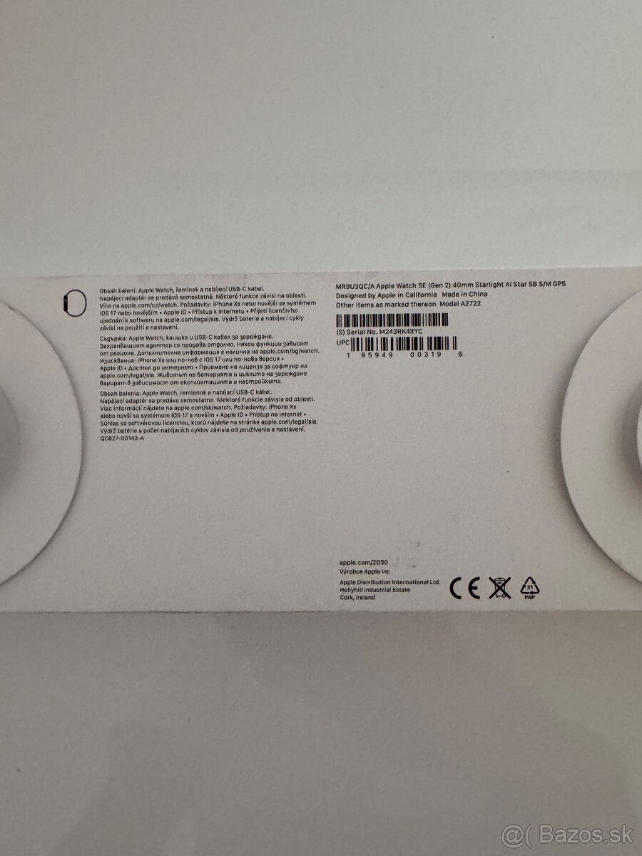 Apple Watch SE gen. 2 40mm - 5