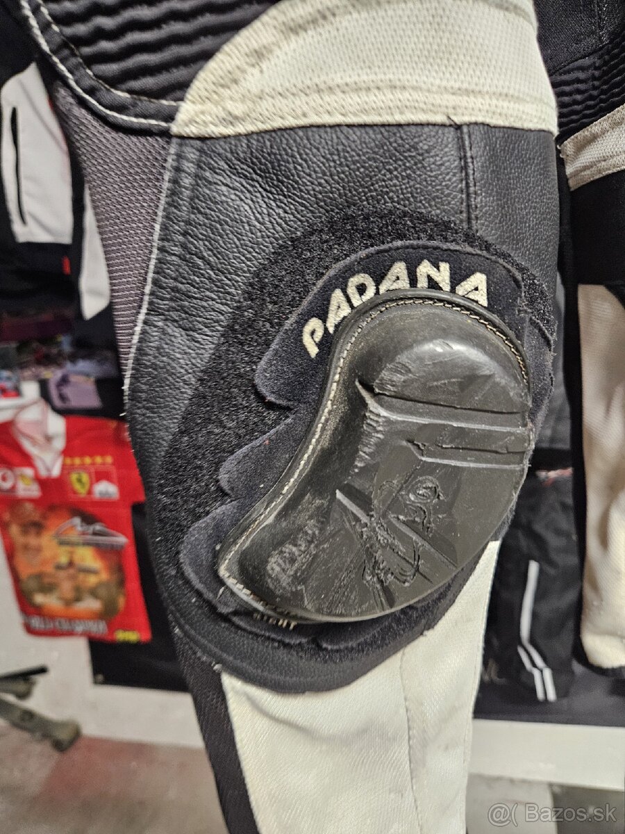 Textilné nohavice s kožou Komine L /52 - 5