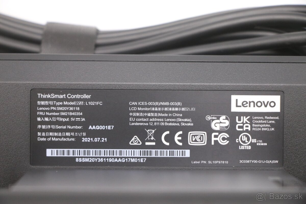 Lenovo ThinkSmart Controller LCD module - Originál balenie - 5