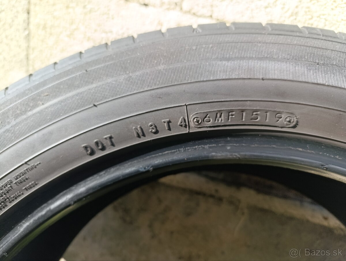 Predám letné pneumatiky TOYO 225/55R19 - 5