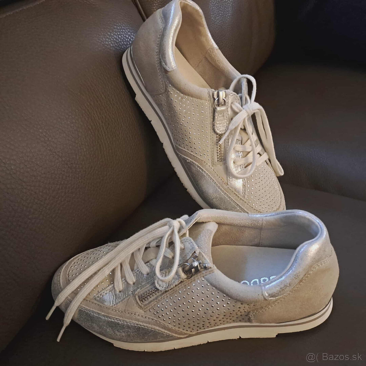 kvalitná kožená GABOR vychádzková obuv č.36 - 5