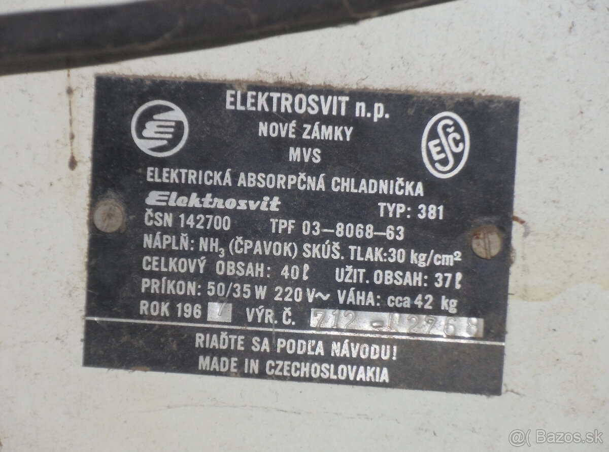 chladnička elektrosvit - 5