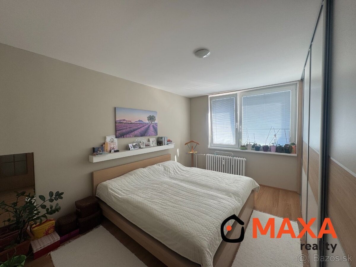 KLIMATIZOVANÝ,nadštandardný 3 izbový byt so šatníkom, pri Ka - 5