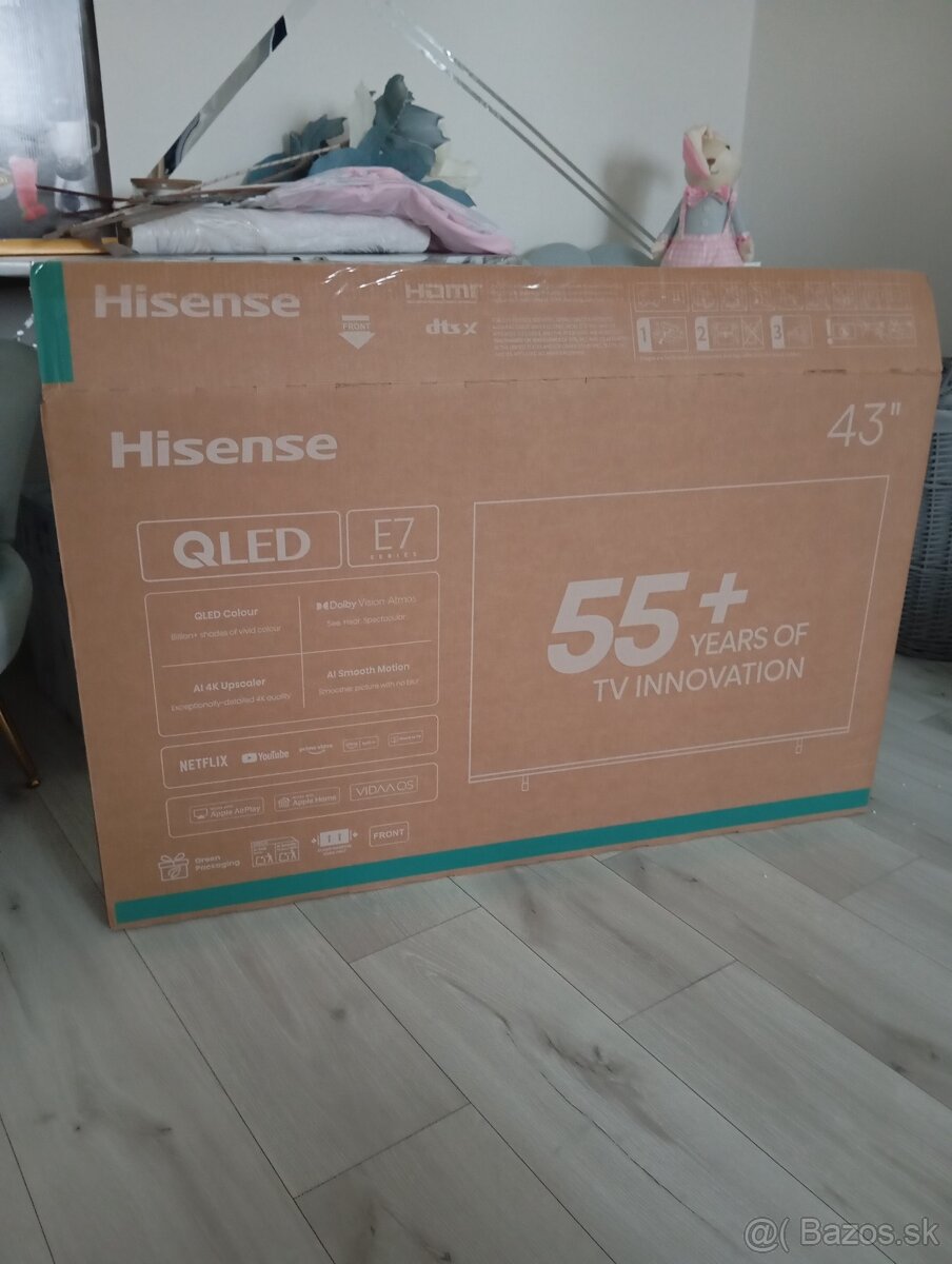 Qled 4k Tv Hisense 43e7q - 5