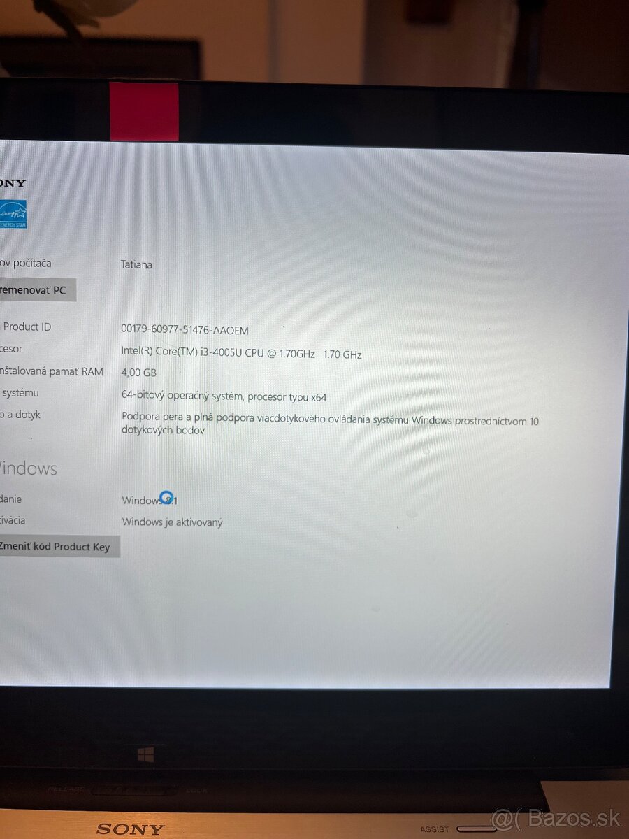 Štýlový Sony Vaio s dotykovým displejom - 5