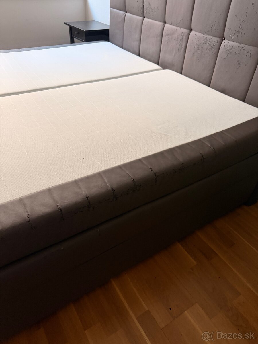 Boxspring postel 180 x 200 cm - 5