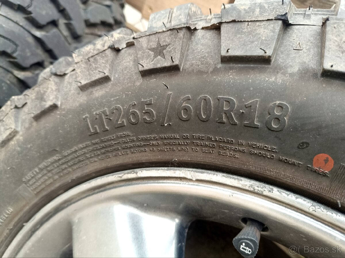 Toyota Land Cruiser J100 J200 sada kolies R18