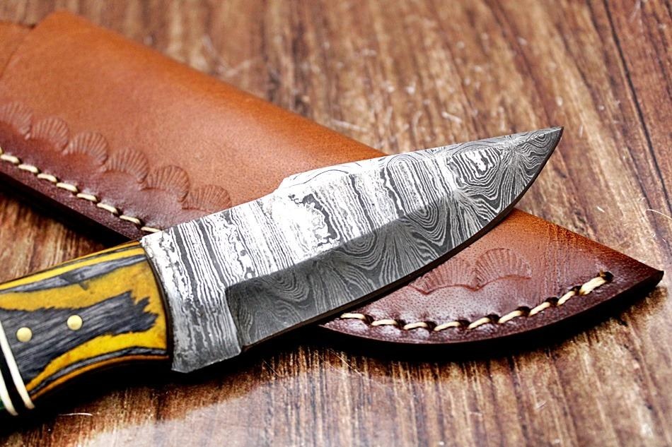 74/ Damaškový lovecký nôž - 5