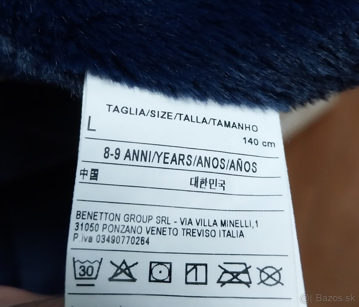 Zimná bunda Benetton 140, cena s poštovným - 5