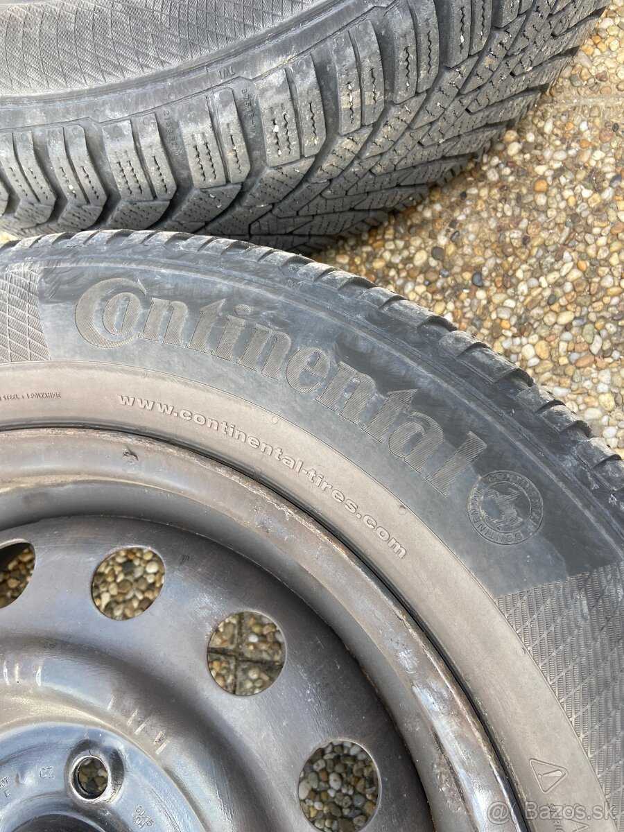 Predám plechy 5x114,3 + zimné pneu 195/65 r15 - 5