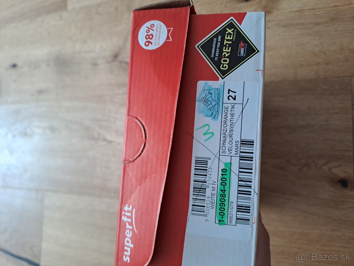 Detské jesenné/jarné topánky Superfit v.27 - 5