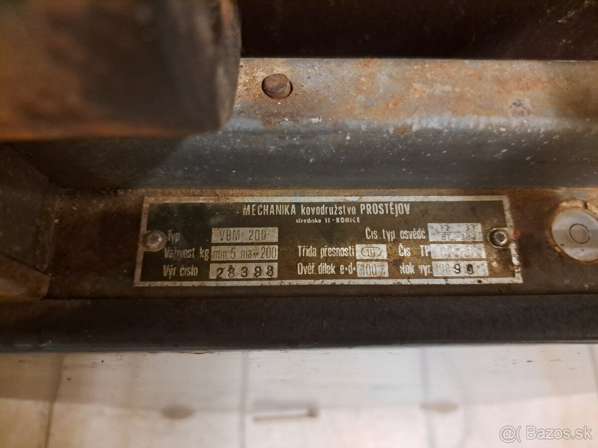 Predám váhu VBM 200 - 5