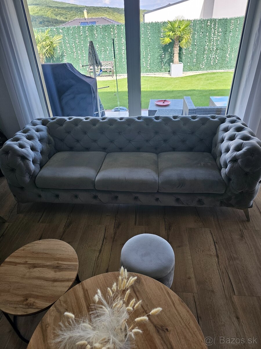 Sedacia suprava chesterfield - 5