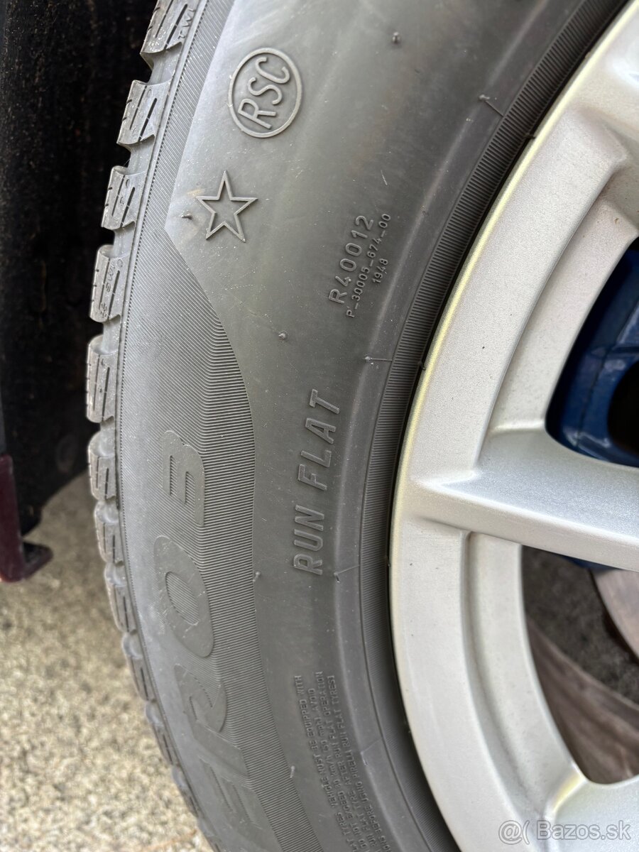 Predám disky BMW X4 r18 + zimné pneumatiky - 5