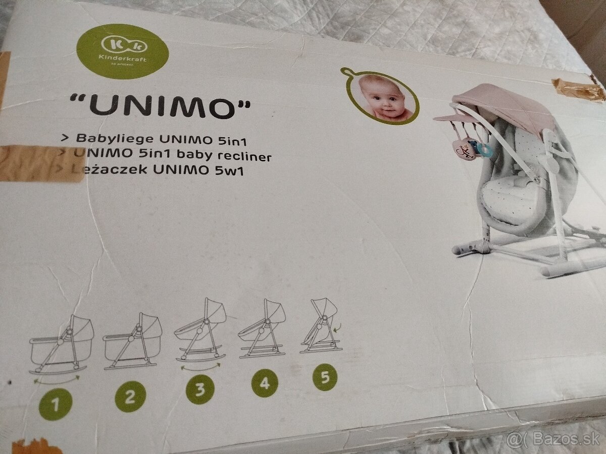 detská postieľka, hojdačka,stolička - 5