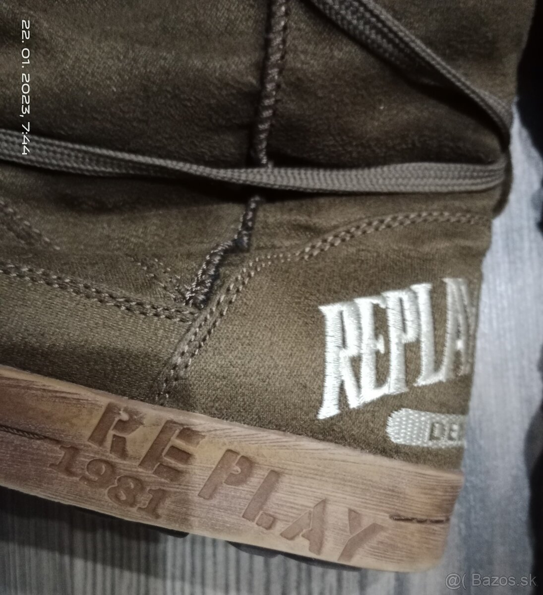 Kožušinové čižmy zn. REPLAY - 5