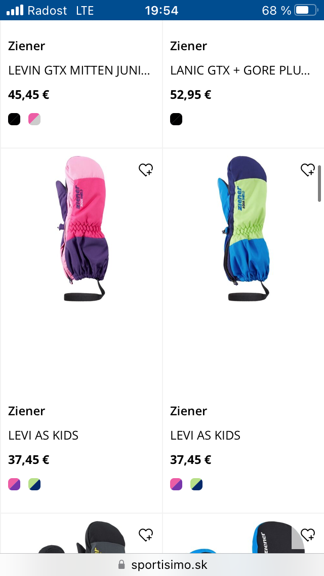 Detské lyžiarske rukavice ZEINER - 5