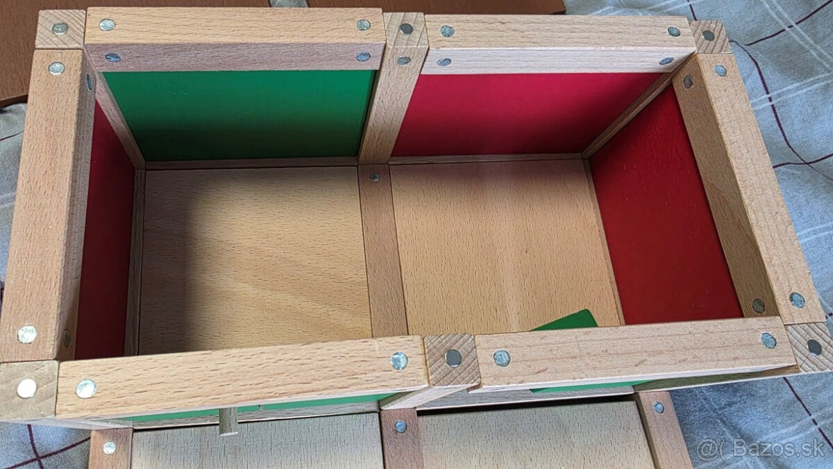 Detská drevená magnetická stavebnica G02 - 5