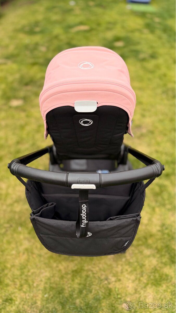 Bugaboo dragonfly s ružovou strechou - 5