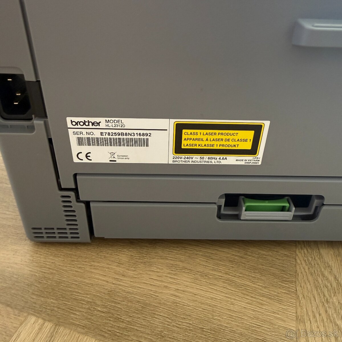 Laser Brother HL-L2312D + Toner - 5