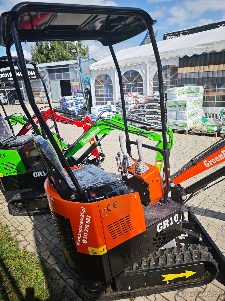 Minibager GreenRiver GR10 – , 1 tona, mimoosé kopanie - 5