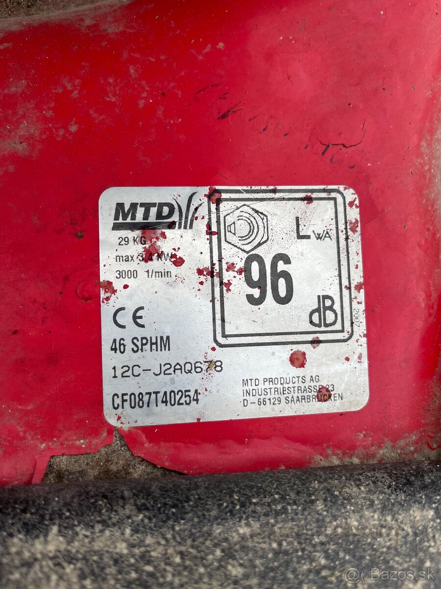 Kosačka GCV135 - 5