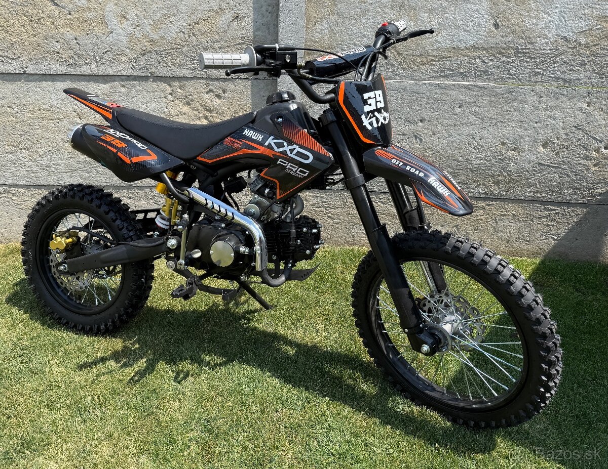 PitBike 125 Novy + Záruka