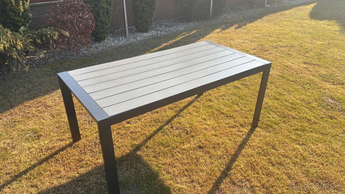 Hliníkový záhradný stôl 176x90 - 5