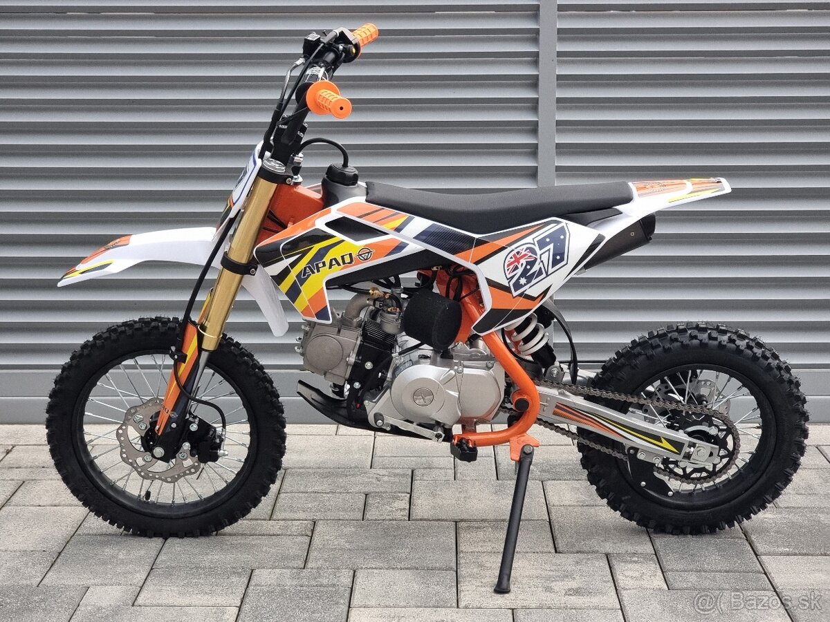 Pitbike 125ccm 12/14kolesá el.štart automat - 5