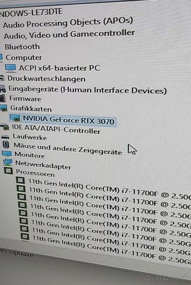 Počítač HP OMEN GT12 i7-11700F/16GB/512GB SSD RTX 3070 - 5