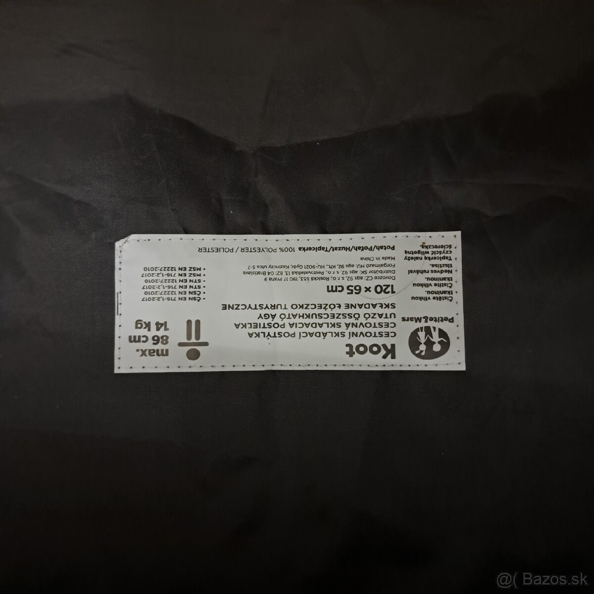 Detská cestovná postieľka Petite@Mars - 5