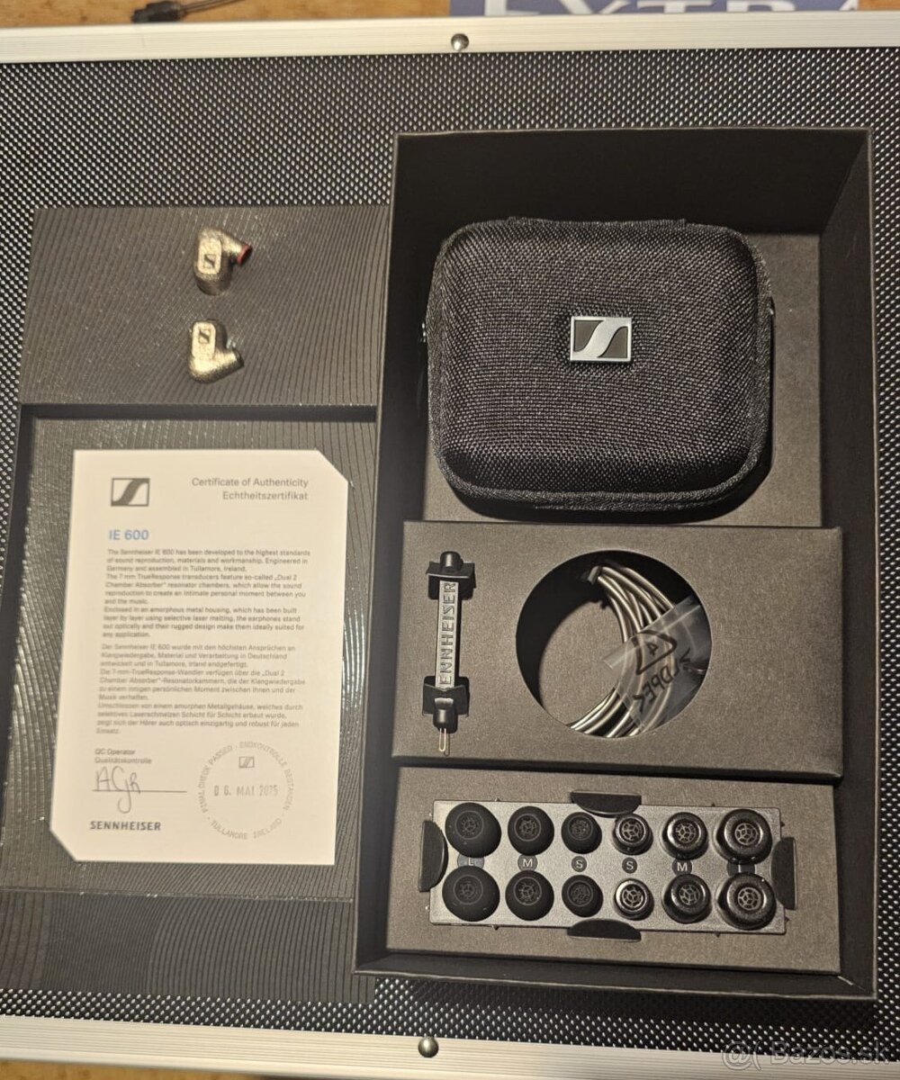 Slúchadla do uši Sennheiser IE600 - 5