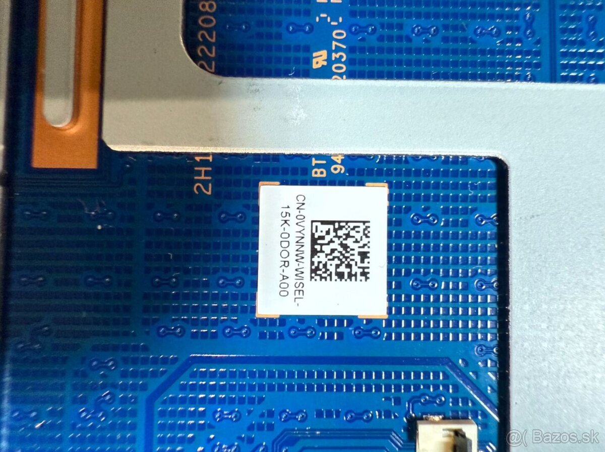 Touchpad modul Dell s doskou a káblom – používaný originál - 5