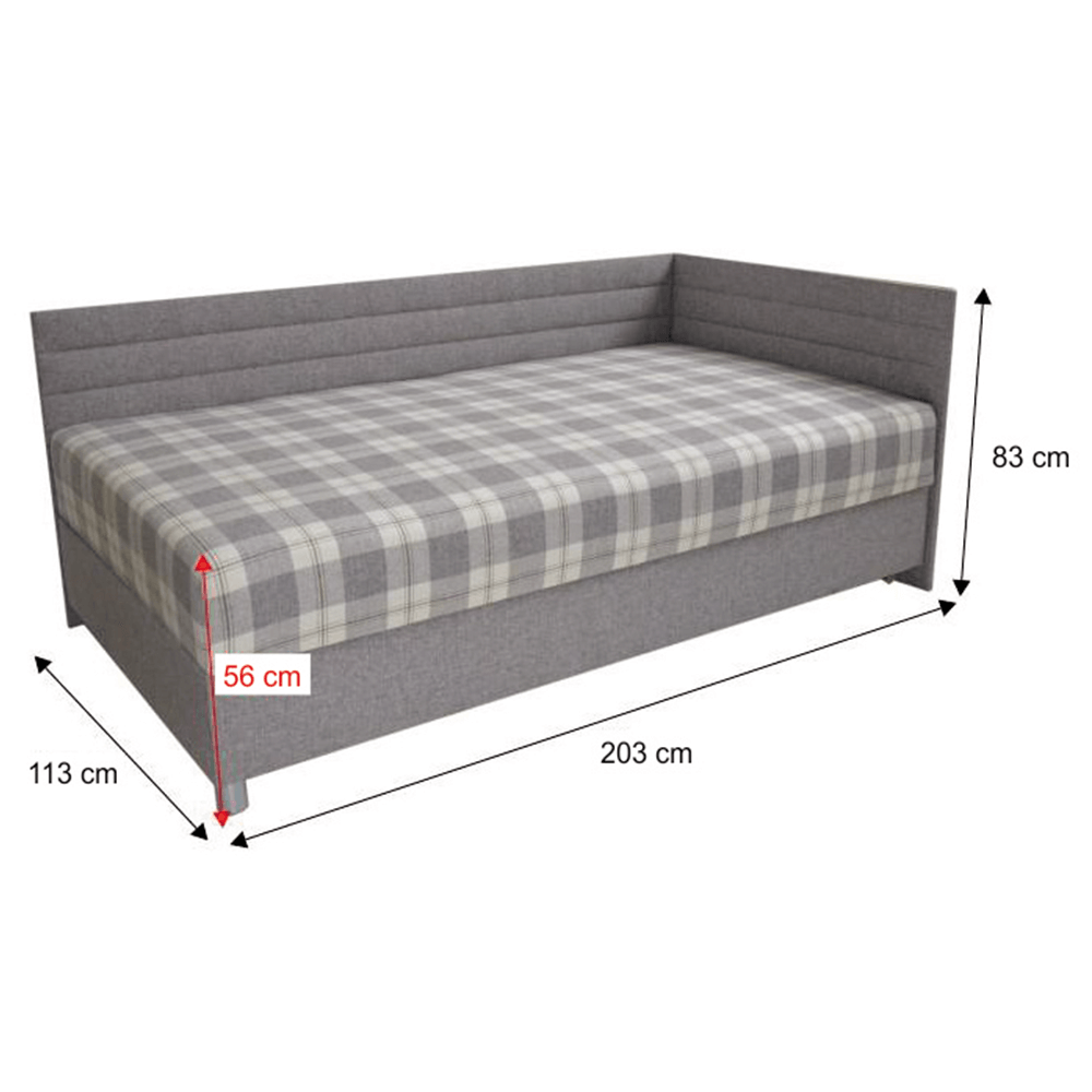 Predám posteľ s úložným priestorom - 5
