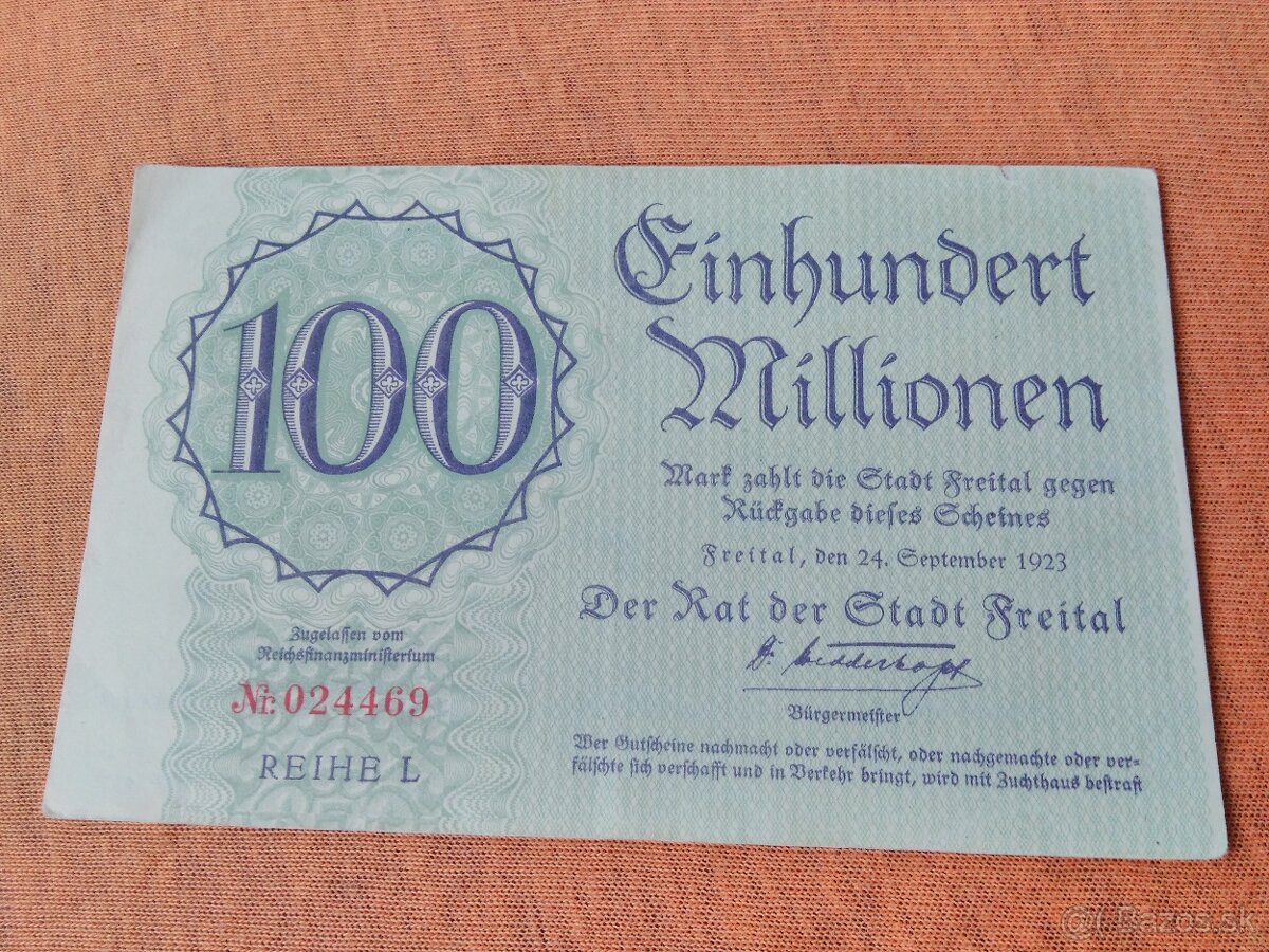 Bankovky - Nemecko 10 - 5