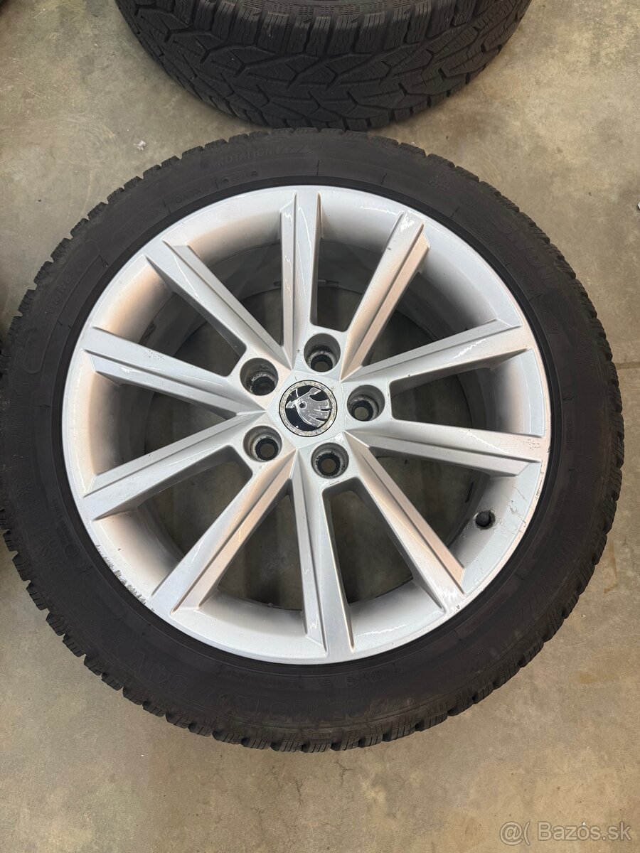 Zimná sada 5x112 r17 - Originál sada Škoda - 5