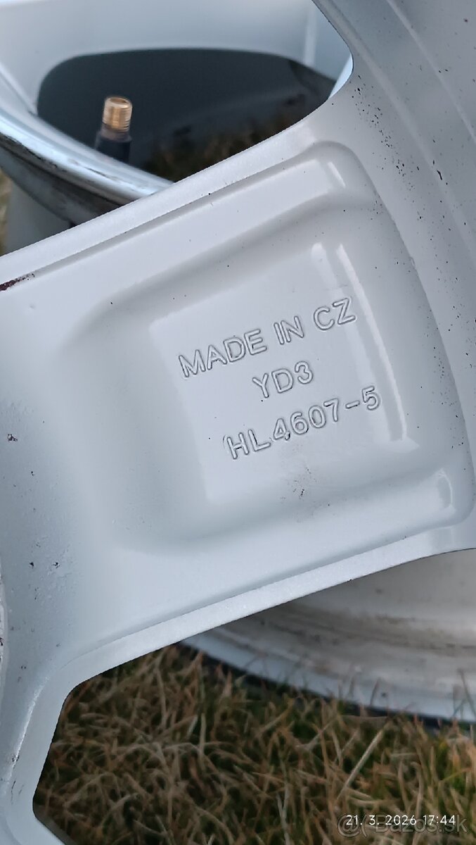 Hliníkové disky 16" - 5