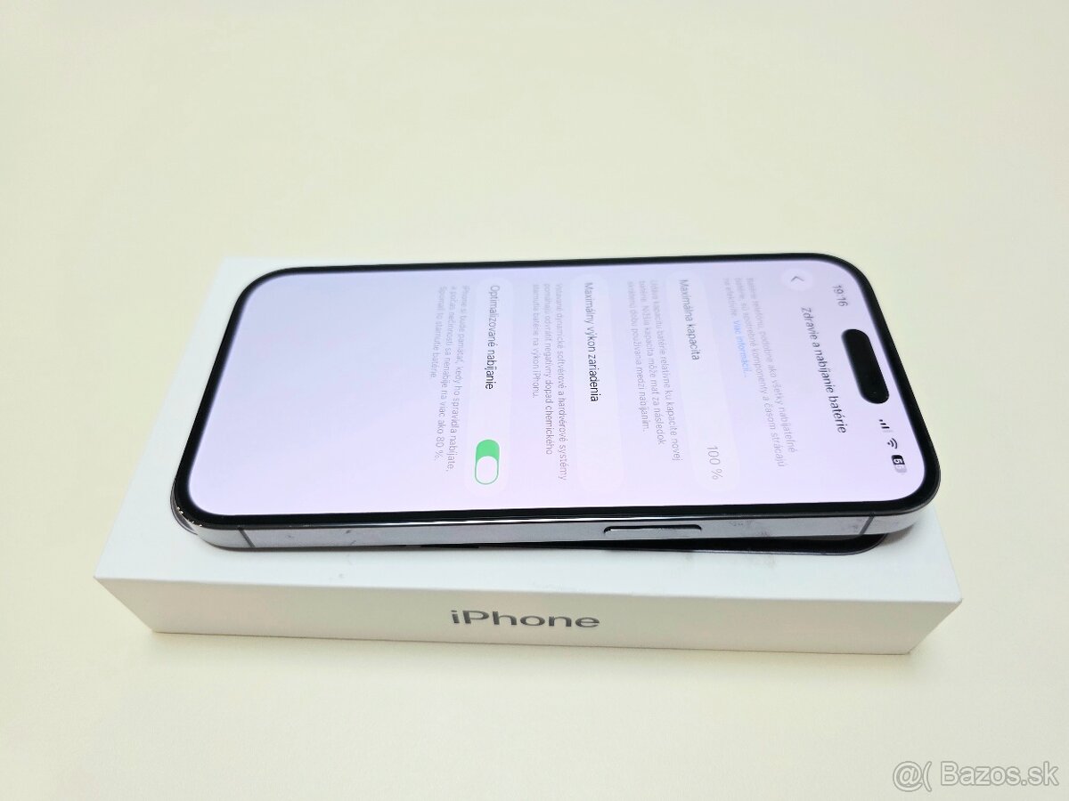 Apple Iphone 14 PRO 128GB DEEP PURPLE ,BATERKA 100% - 5