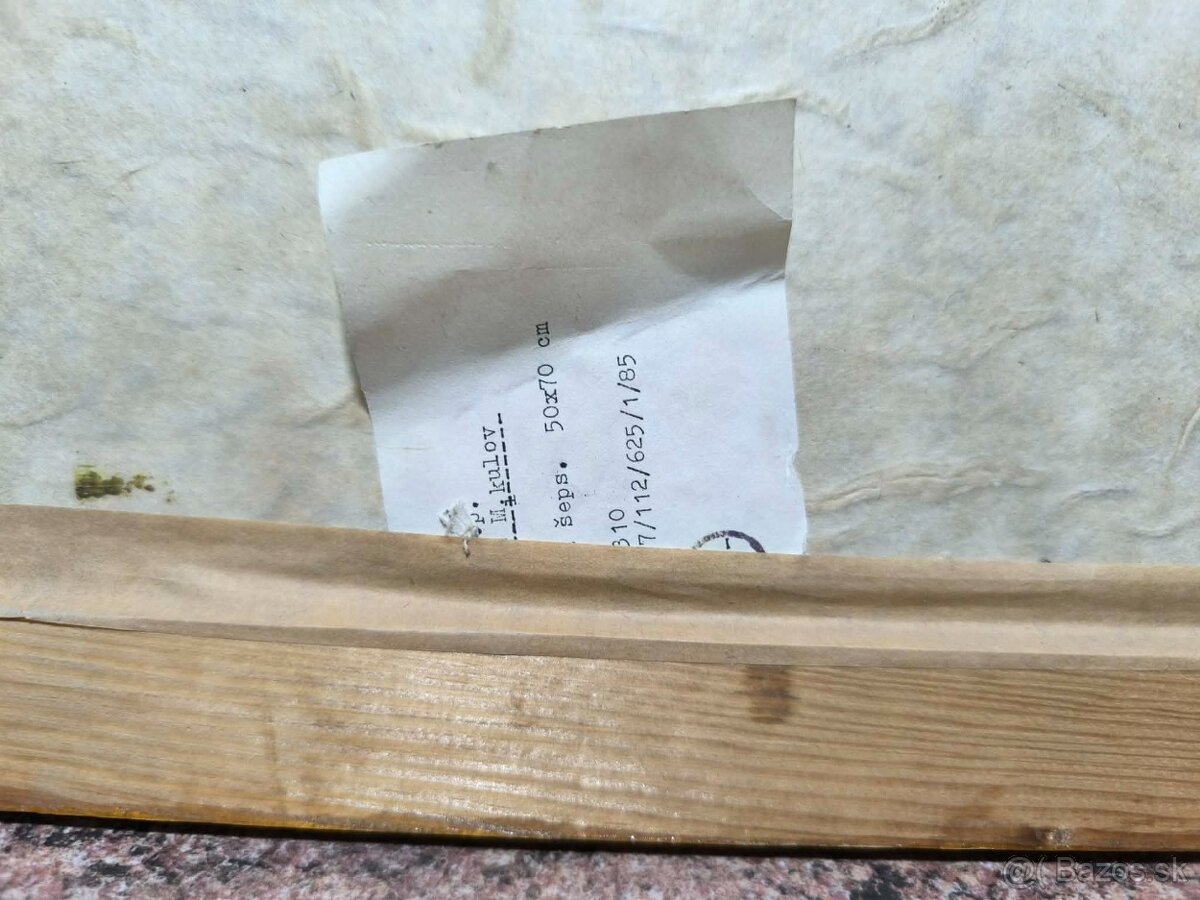 Olejomaľba - dievča pod Tatrami - 5