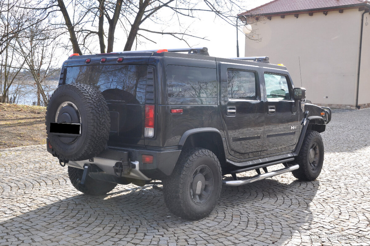 Hummer H2 - poslední model 2008, 6.2 V8, SK registrace